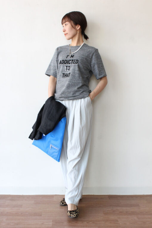 カフネ(CAFUNE)フロッキープリントロゴTシャツ~☆ 画像
