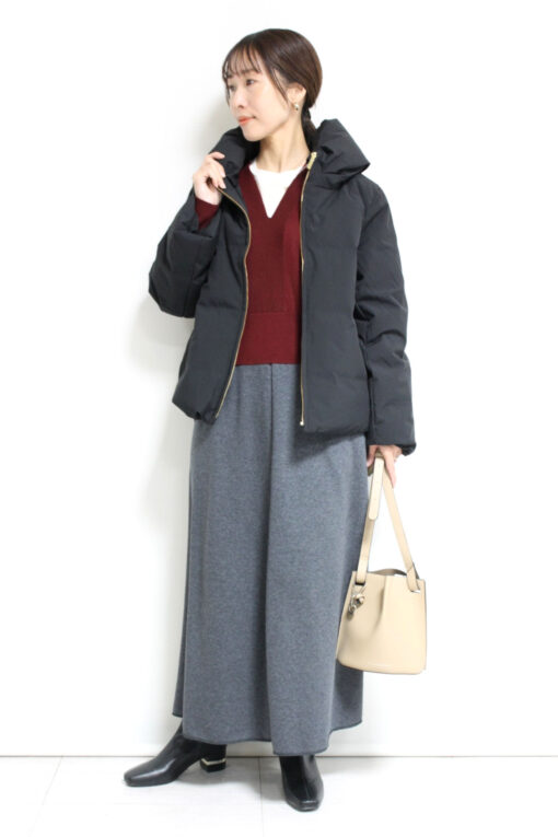 「冬でも、軽やかに。シームレスショートダウンジャケット」はいかがでしょう？ 画像