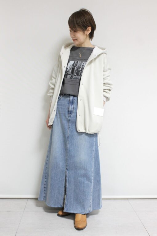 本日から春物🌼ディニテコリエ(Dignite Collier）裏ボアボンディングパーカー～☆ 画像