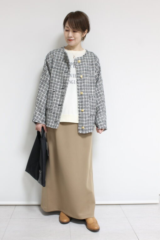 ディニテコリエ(Dignite Collier）ツィードジャケット～☆ 画像