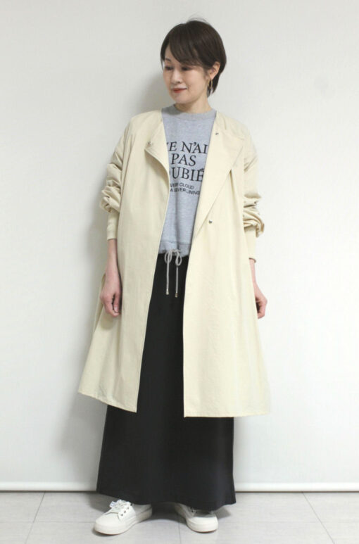 ディニテコリエ(Dignite Collier）袖リブライトコート～⭐ 画像