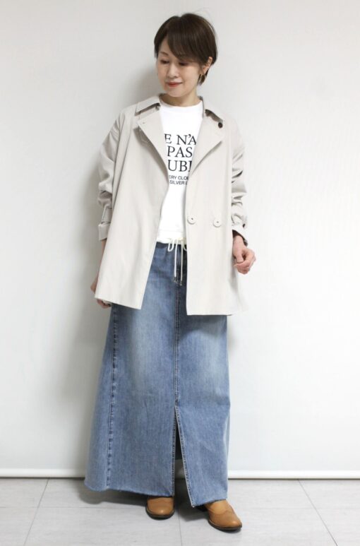 ディニテコリエ(Dignite Collier）ショート丈トレンチ～☆ 画像