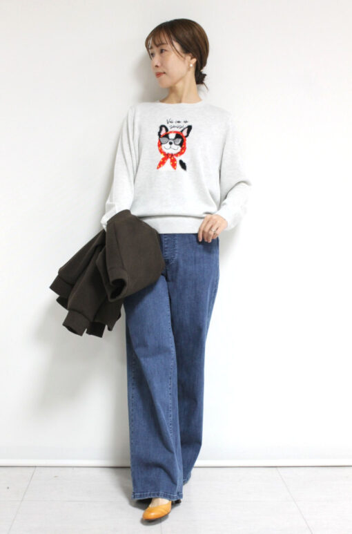 ロージー（ROSIEE）フレンチブルドックインターシャKnit～☆ 画像