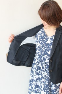 NOMBRE IMPAIR（ノンブルアンペール）フレンチリネンテーラード