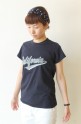 Le Melange（ル・メランジュ）のCaliforniaロゴプリントTシャツ／ネイビー