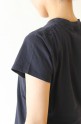Le Melange（ル・メランジュ）のCaliforniaロゴプリントTシャツ／ネイビー