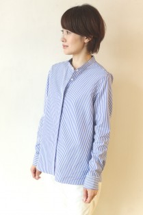 MACPHEE - マカフィー ワイヤー入りストライプシャツの通販 by