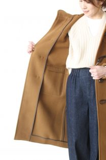 マカフィー（MACPHEE)ダッフルコート／キャメルベージュ・S
