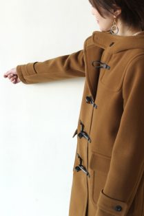 マカフィー（MACPHEE)ダッフルコート／キャメルベージュ・S