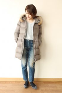 NOMBRE IMPAIR（ノンブルアンペール）軽量ハンガリーダウンフード付