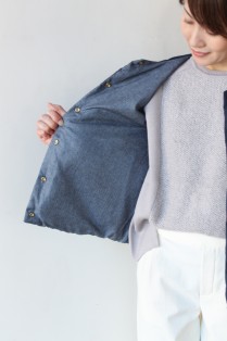 ESPEYRAC(エスペラック）リバーシブルキルトダウンジャケット