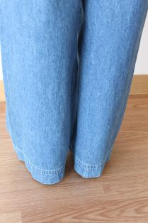 MACPHEE(マカフィー）フロントポケットワイドデニムパンツ