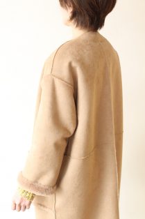 新品未使用！【SONO/ソーノ】リバーシブルフェイクムートンコート MAISON SPECIAL（メゾンスペシャル） ムートンコート ボアコート