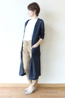 TORRAZZO DONNA - 【美品】TORRAZZO DONNA　ロングカーディガン　水色　FREEサイズ TORRAZZO DONNA - 【美品】TORRAZZO DONNA ロングカーディガン