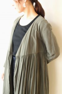 *PASSIONE パシオーネ カシュクールガウンワンピース 羽織り 定価16200円/リンネルナチュリラ* パシオーネ（PASSIONE）カシュクールガウンワンピース／カーキ