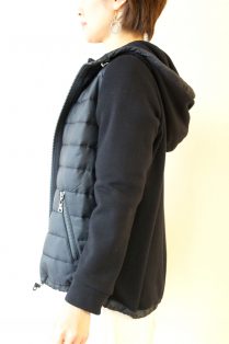 パシオーネ（PASSIONE）ミラノリブダウンジャケット／ネイビー