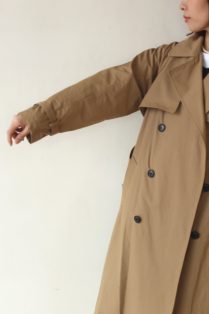 ル・メランジュ(Le Melange）コットンナイロントレンチコート
