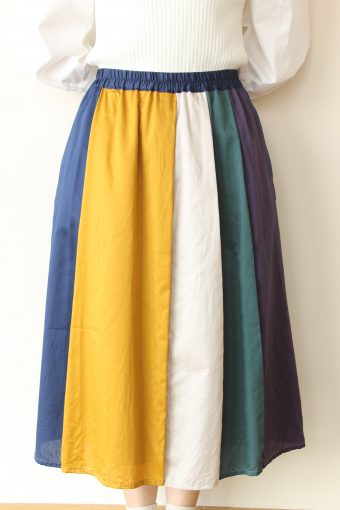 【MSGM】マルチカラー スカート