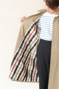 MACPHEE マカフィー ロングコート ステンカラー ベージュ 定価4万程 マカフィー（MACPHEE) ステンカラーコート／ベージュ - 41,800円