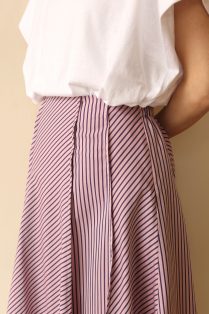 RE ARRIVAL/再入荷 ソーノ（SONO)スクランブルフレアスカート／ピンク 20,900円 - スカート