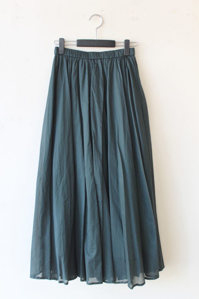 ディニテコリエ(Dignite collier)コットンギャザースカート／オリーブグリーン - 13,200円 | 通販 | CREEKS