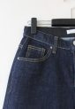 インディマーク（INDIMARK）裾折り返しボーイフレンドデニム／ワンウオッシュ