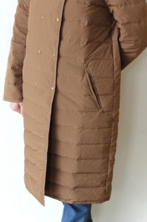 Encachette アンキャシェット　ダウンロングコート　インナーダウン アンキャシェット（Encachette）ダウンロングコート／ブラック