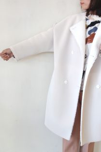 sono 新品　リバーシブルボアコート ソーノ（SONO）リバーシブルボアコート／ホワイト - 18,480円 | 通販