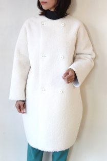 sono 新品　リバーシブルボアコート ソーノ（SONO）リバーシブルボアコート／ホワイト - 18,480円 | 通販