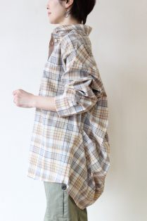ayane ユルシャツ☆ホワイトシャツ/ブラウス(長袖/七分)