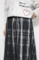 ロージー（ROSIEE)チェック×チュールリバーシブルスカート／ブラック系