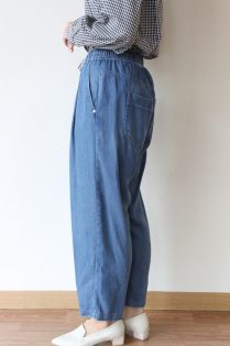 ayane ライトブルー テンセルデニムパンツ ayane ライトブルー テンセルデニムパンツ