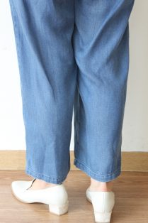 ayane ライトブルー テンセルデニムパンツ ayane ライトブルー テンセルデニムパンツ