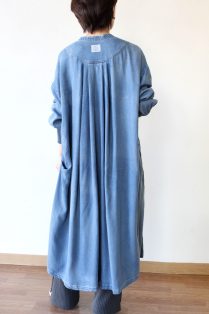 アヤン（ayane）テンセルデニムロングシャツ／ブルー - 17,380円