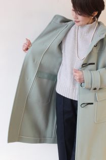 マカフィー (MACPHEE) ロングダッフルコート／グリーン - 63,800