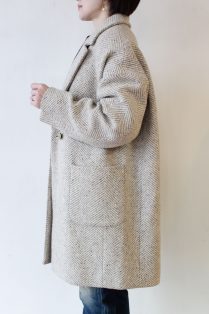 ノンブルアンペール(NOMBRE IMPAIR)ウールヘリンボーンダブル
