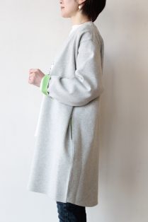 マリードール  ロングカーディガン MARIED'OR マリードール（MARIED'OR）配色ロングカーディガン