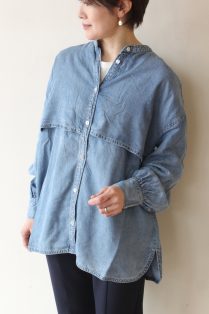 アンナケリー（Anna Kerry）デニムシャツ／ブルー - 14,300円 | 通販