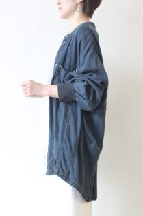 アヤン（ayane）テンセルデニムシャツジャケット／ネイビー - 13,904円