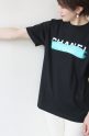 アカウント（ Account in Paris）ペイントロゴＴシャツ／ブラック