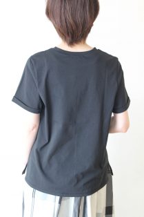 ロージー（ROSIEE)フレンチブルドックTシャツ／ブラック