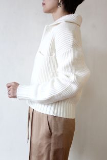 マカフィー(MACPHEE)ハイブリットコットン ショートブルゾン