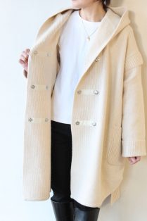 アヤン（ayane）スフレ糸フーデッドコート／アイボリー - 27,280円 | 通販 | CREEKS