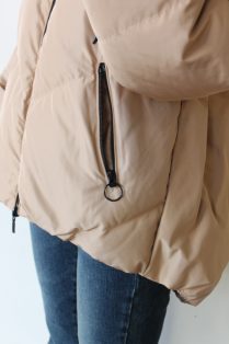 アヤン（ayane）コクーンダウンジャケット／キャメルベージュ - 29,502