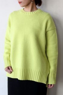 マカフィー(MACPHEE） ラムカシミヤクルーネックプルオーバー