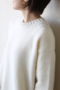 マカフィー(MACPHEE） ラムカシミヤクルーネックプルオーバー