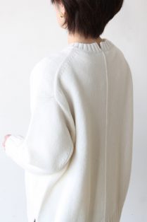 マカフィー(MACPHEE） ラムカシミヤクルーネックプルオーバー