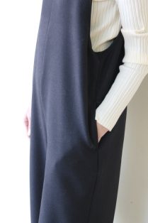 PASSIONE ブラック サロペット PASSIONE パシオーネ オーバーオール レディース サロペット