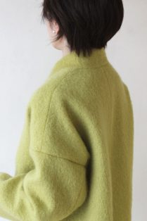 ル・メランジュ(Le Melange)モヘアダブルシャギーショートコート