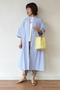 Parfois｜ ストライプシャツワンピース 涼しげ＆脚長効果 上品 IMG_9349-209x314.jpg